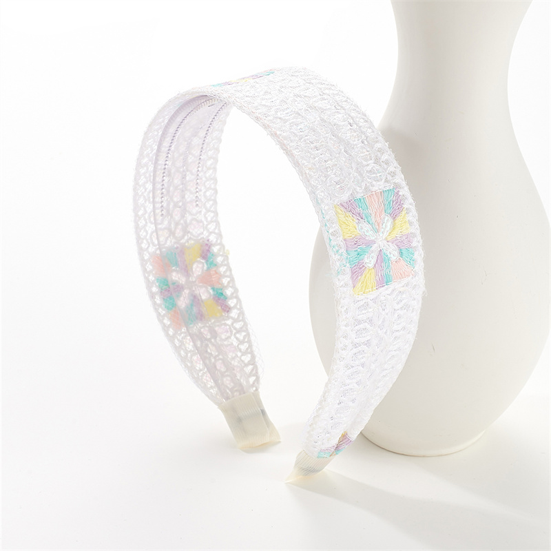 New hair bands hair bands light luxury filigree headbands wide edge with teeth non-slip pressure hair accessories