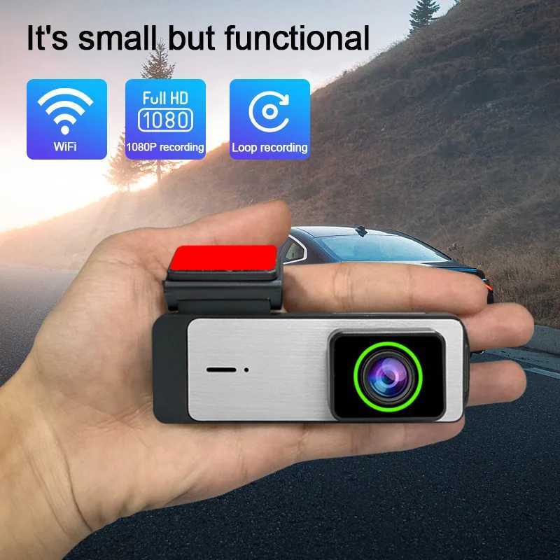 Car dvr Dash Cam auto Car dvr Mobile Wifi Glass lens Rear View Night Vision HD Time lapse video camera driving recorder black box R250529