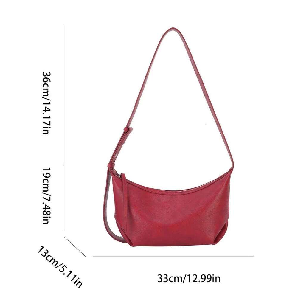 Women's Bags Designer Adjustable Wide Strap Shoulder For Women Underarm Small Retro Casual Handbag Shopper Purse Travel Crossbody Bag Hobo
