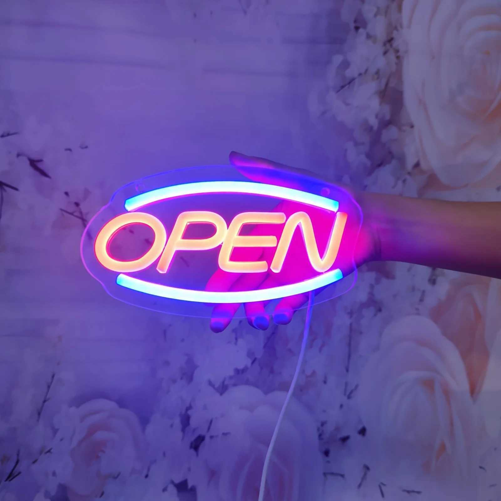 1pc USB-Powered Neon Open Sign Ideal for Bars Coffee Shops Stores and Outdoor Decor Attractive Design for Business Appeal DecorXJ250602
