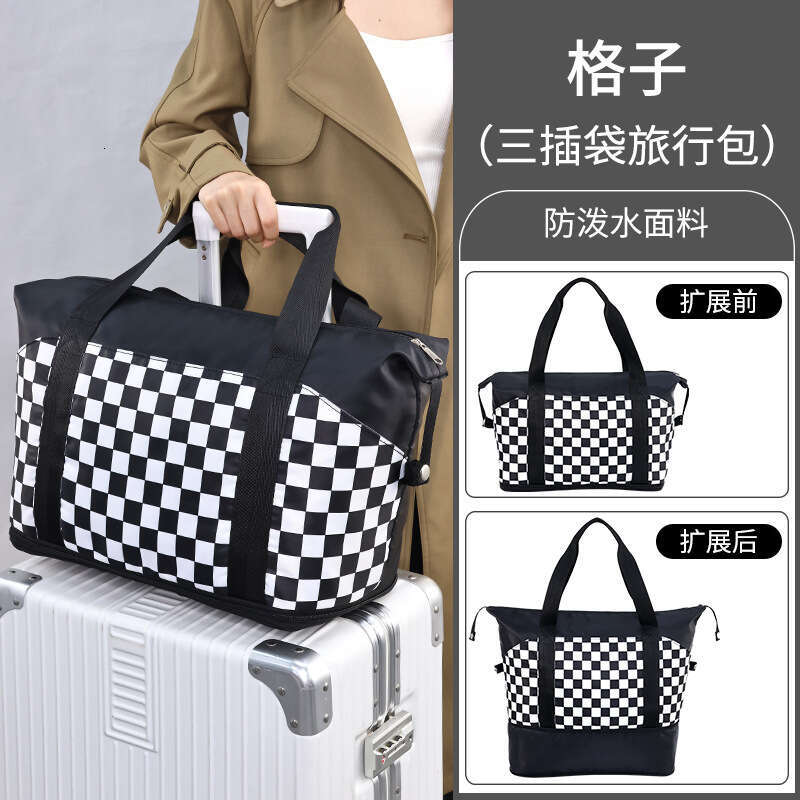 New Large Capacity Alphabet Gym Handheld Waterproof Lage Travel Maternity Storage Duffel Bag