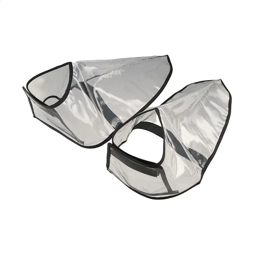 Hairdressing Hairdresser Salon Shoe Covers Transparent Haircut Stylist Adjustable Waterproof 250528