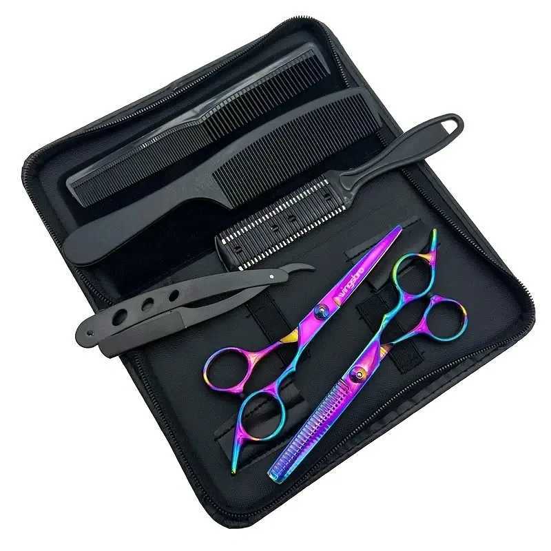 Hairdressing Scissors Set 6 Inch Hair thinning Scissors Hair Cutting Styling Accessories Tools Kit For Barber S2563