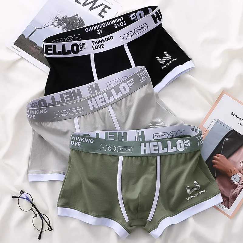 Mens underwear letters Breathable and comfortable small size skinny mens underwear W250603