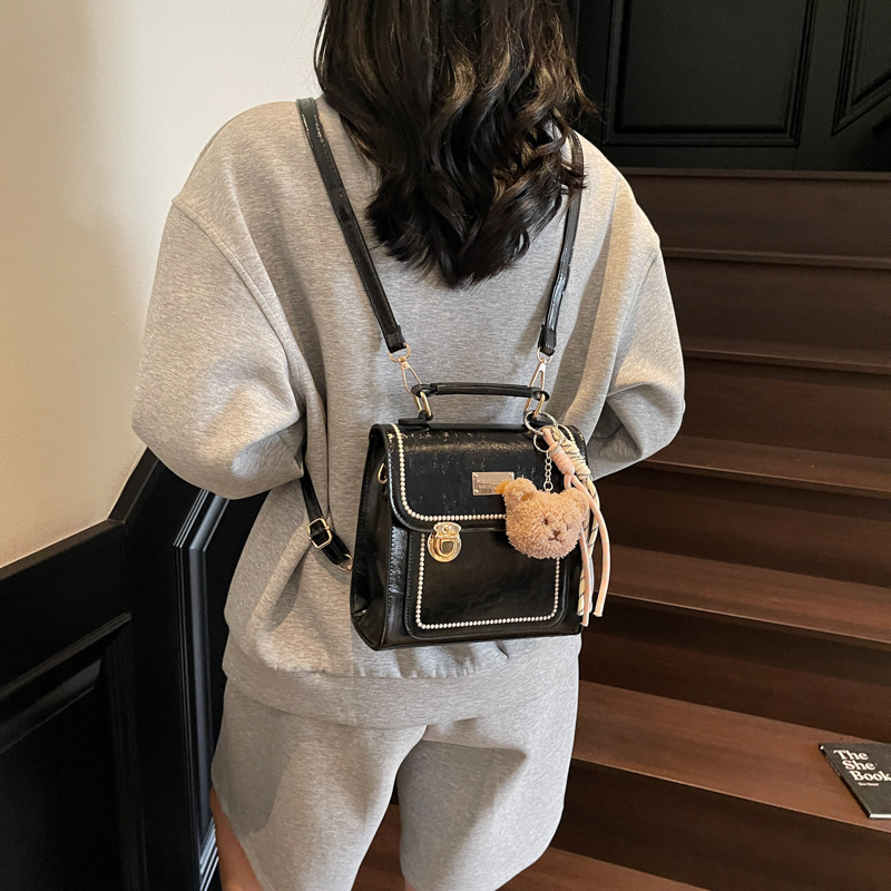 designer Korean Style Commuter Backpack for Women, Niche Design 2025 New Fashionable School Bag, Lightweight Travel Fashion Backpack