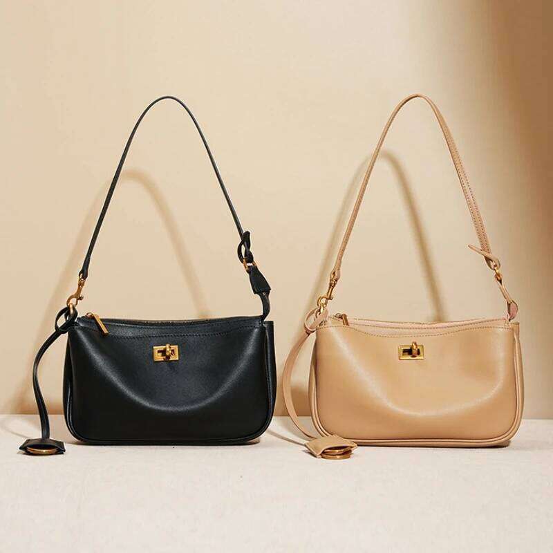 New Brand Bags, High-end Handbags, Fashion Women's Crossbody Shoulder Bags Cow Leather