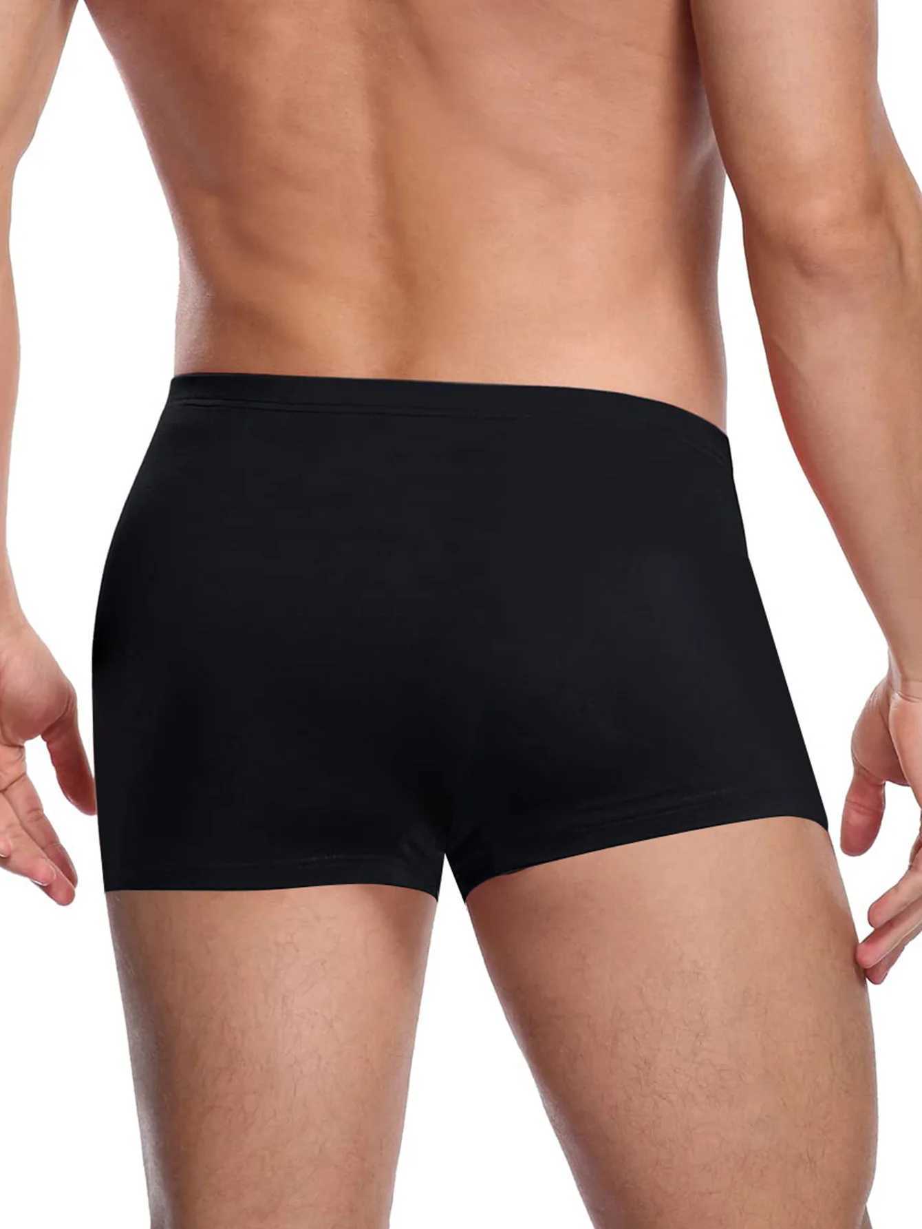 Mens Funny Letter Print Boxer Briefs PROPERTY OF MY WIFE Breathable Boxer Shorts in M/L/XL W250603