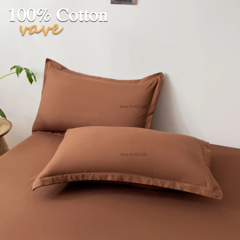Single/Double/King/Queen Beds Cotton Fitted Sheet for Mattress Pads and Bedspread Covers in All Bed Sizes 140/150/160/180x200 250530