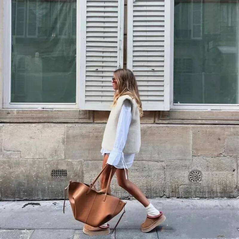 Single Shoulder Tote For Women, 2025 New Model, Large Capacity Shopping Bag Under The Armpit