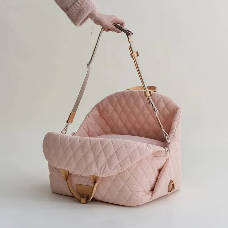 Style Casual Fashion Pet Dog Cat Carrying Tote Bag Dog Car Booster Seat Pet s 250526
