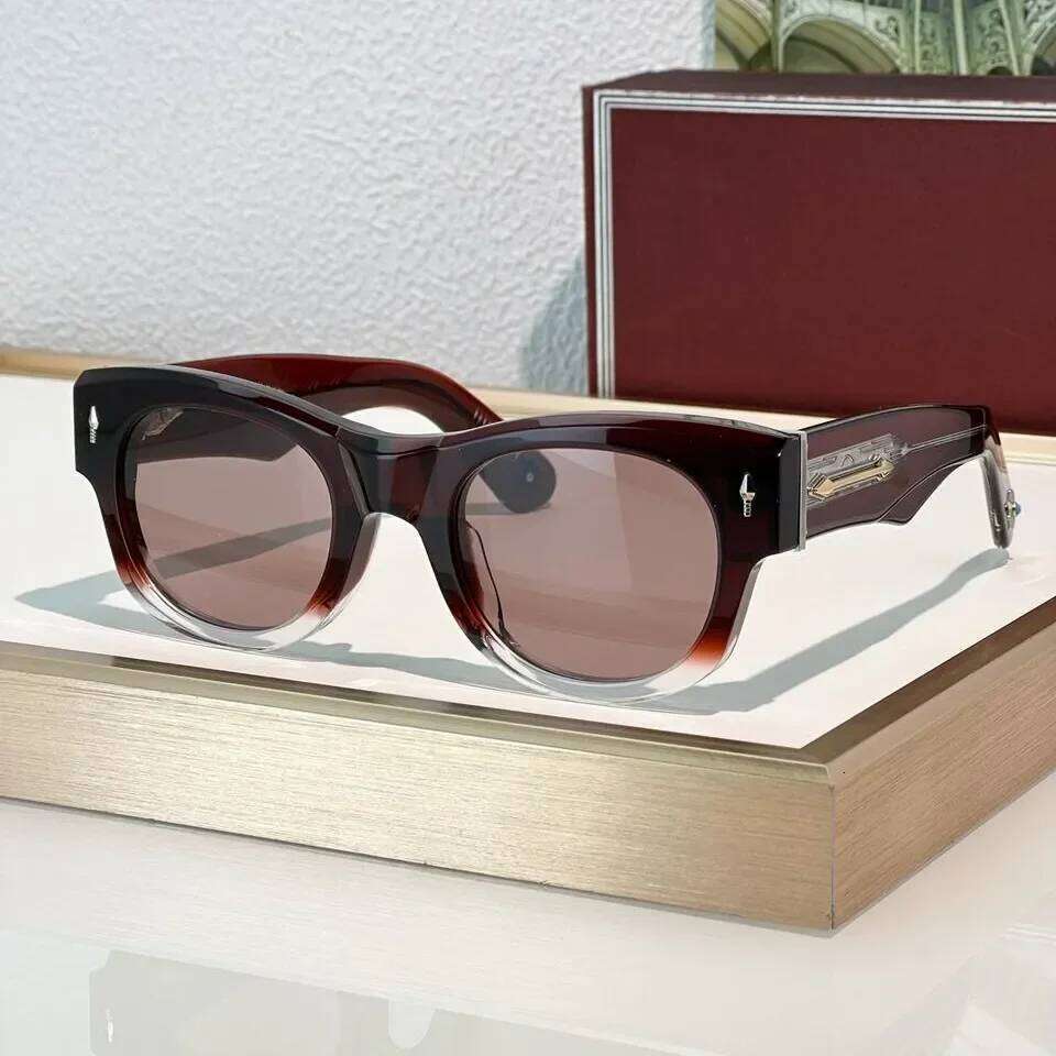 Fashion Sunglasses For Women And Men Truckee Style Anti-Ultraviolet Retro Plate Full Frame Special Design Glasses Random Box