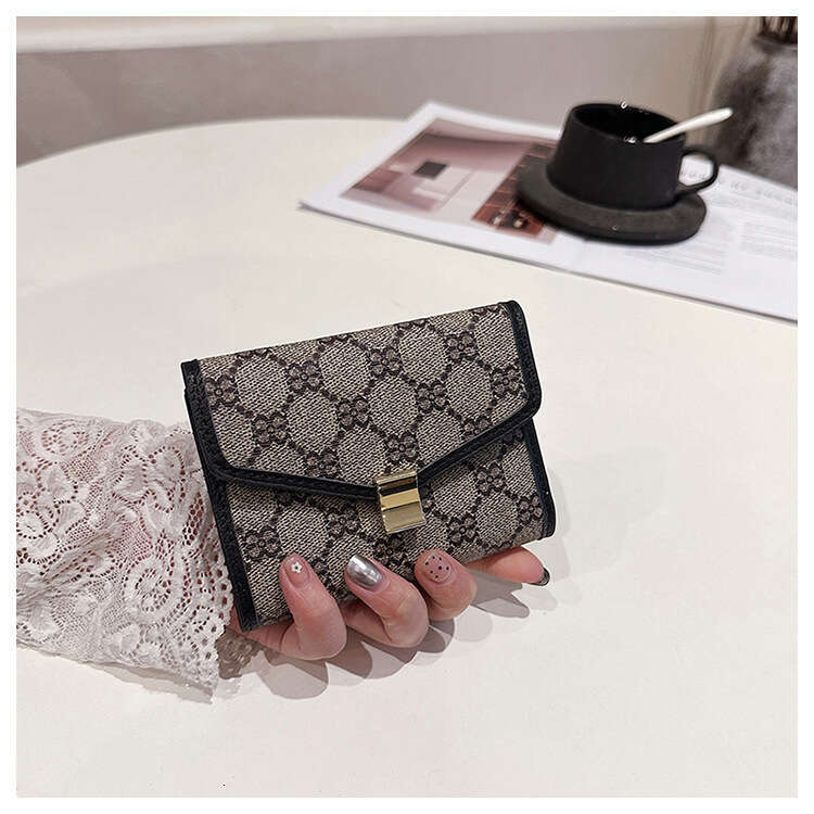 New Style Small 70% off Coin Purse Old Flower Material Women's Wallet Fashion Card Holder