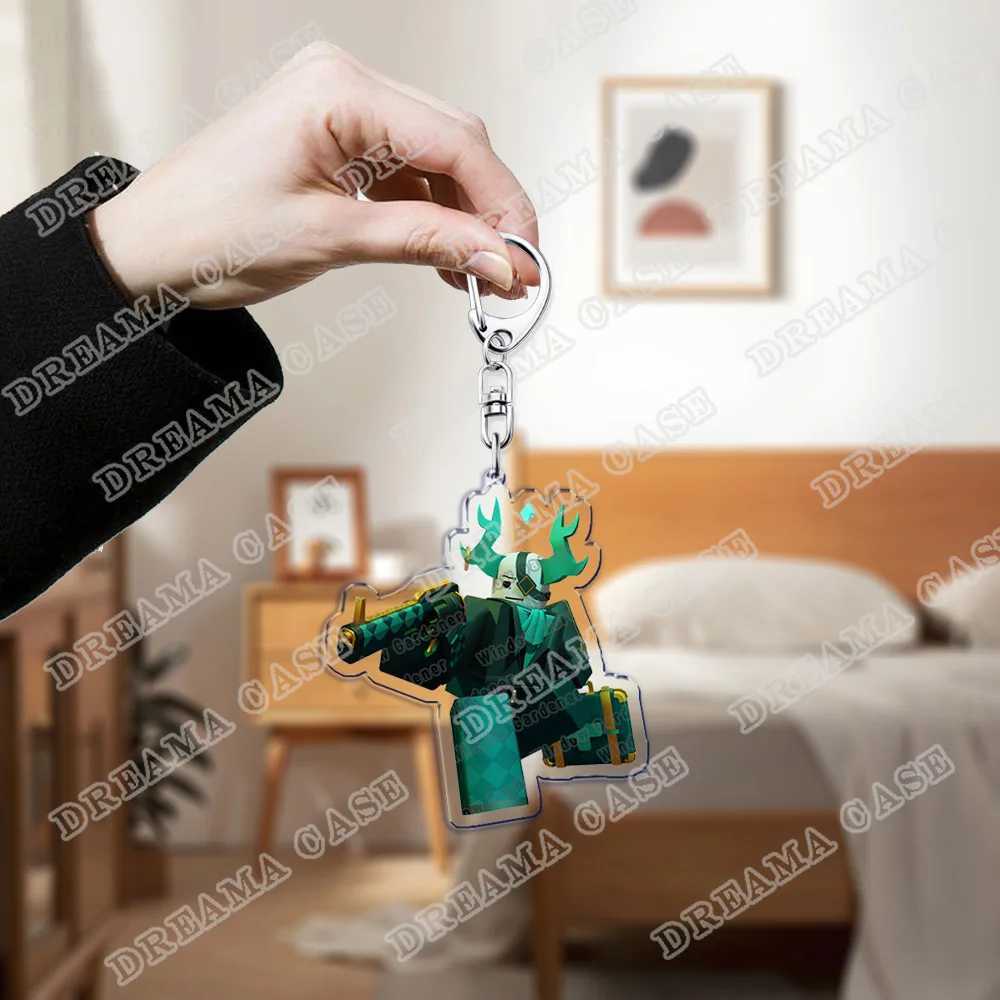 Trending Game Cartoon Phighting Chibis Keychains for Accessories Bag Keyrings Jewelry Fans Friends Gifts XJ250602