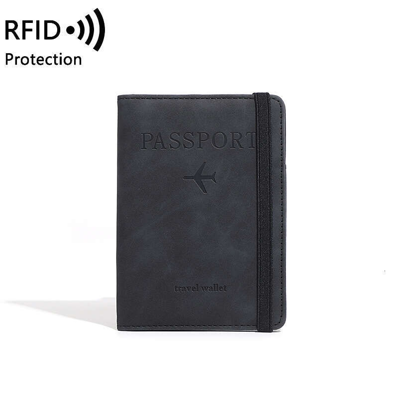 2025 New RFID Anti-Theft High-Quality Leather ID Holder for Men and Women Travel Business Multi-Function Card Wallet