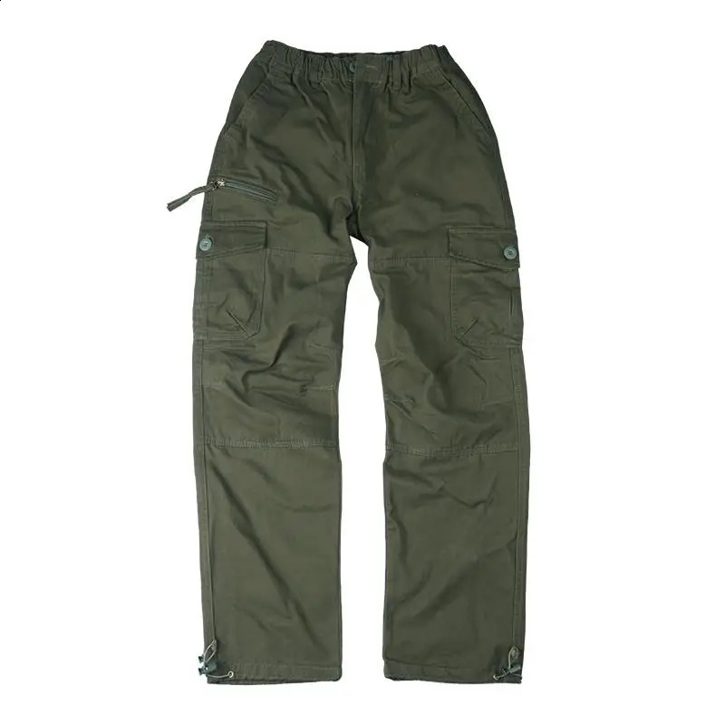 Mens Tactical Trousers Large Size Loose Casual Pants Running Overalls Mens Sweatpants Sports Hiking Outdoor Clothes Work Pants 250528