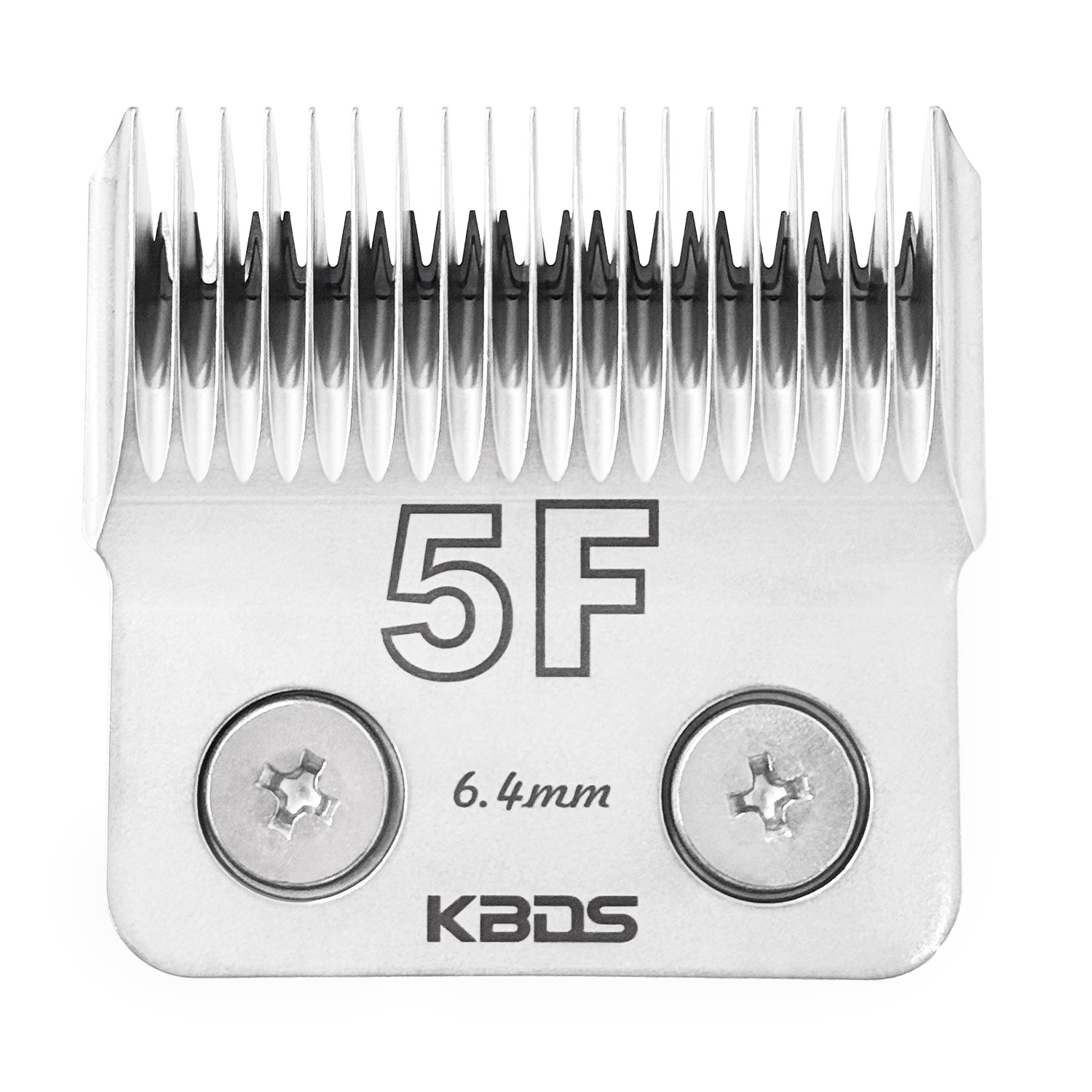 KBDS D-Series 5F Ceramic Detachable A5 Pet Dog Grooming Clipper Blades (1/4" - 6.4mm),Compatible with Most Andis,Oster A5 Wahl KM Series Clippers