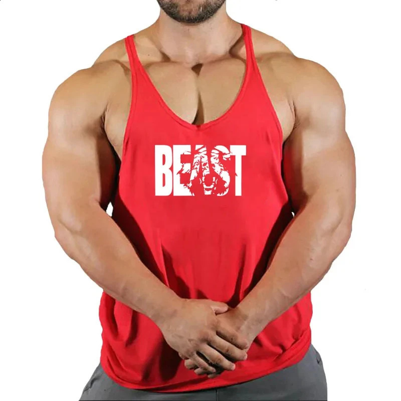 Sleeveless Sweatshirt Mens Singlets Gym Tshirts Suspenders Man Top for Fitness Vests Bodybuilding Shirt Stringer Clothing Vest 250527