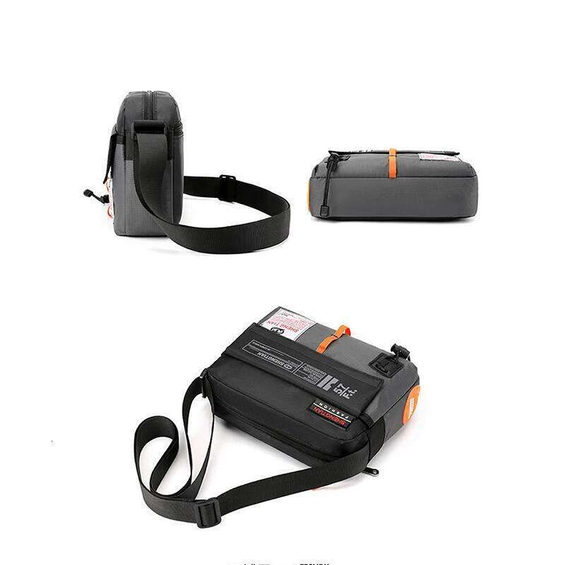 New Single Shoulder Outside The Casual Crossbody Fashion Hand Nylon Color Bag Trendy Mini Small Backpack