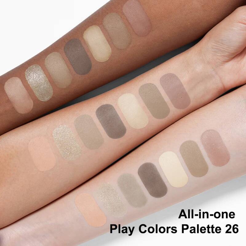 Judydoll Playful 7-Color Eyeshadow Palette, All-In-One, Highly Pigmented, Easy Blend, Perfect for Beginners & Pro Looks