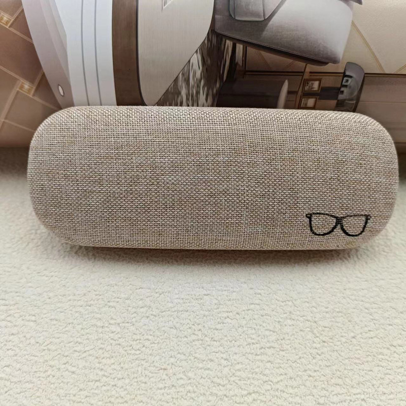 Myopia Glasses Cotton Linen Girl Style Simple Harajuku Boys Creative Personality Portable Anti-Pressure Sunglasses Case