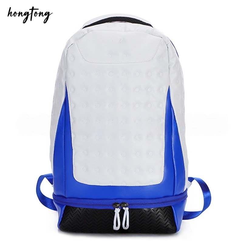 basketball backpack elite bag outdoor bags PU sports backpacks large capacity multi function waterproof wearproof athletic training hoops pack unisex 