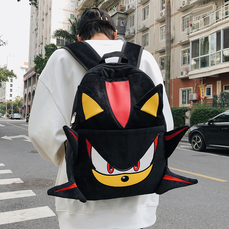 Free Shipping Designer Backpack New Student Large Capacity Versatile Backpack Casual Cute Plush Cartoon Couple Bag Outsourcing