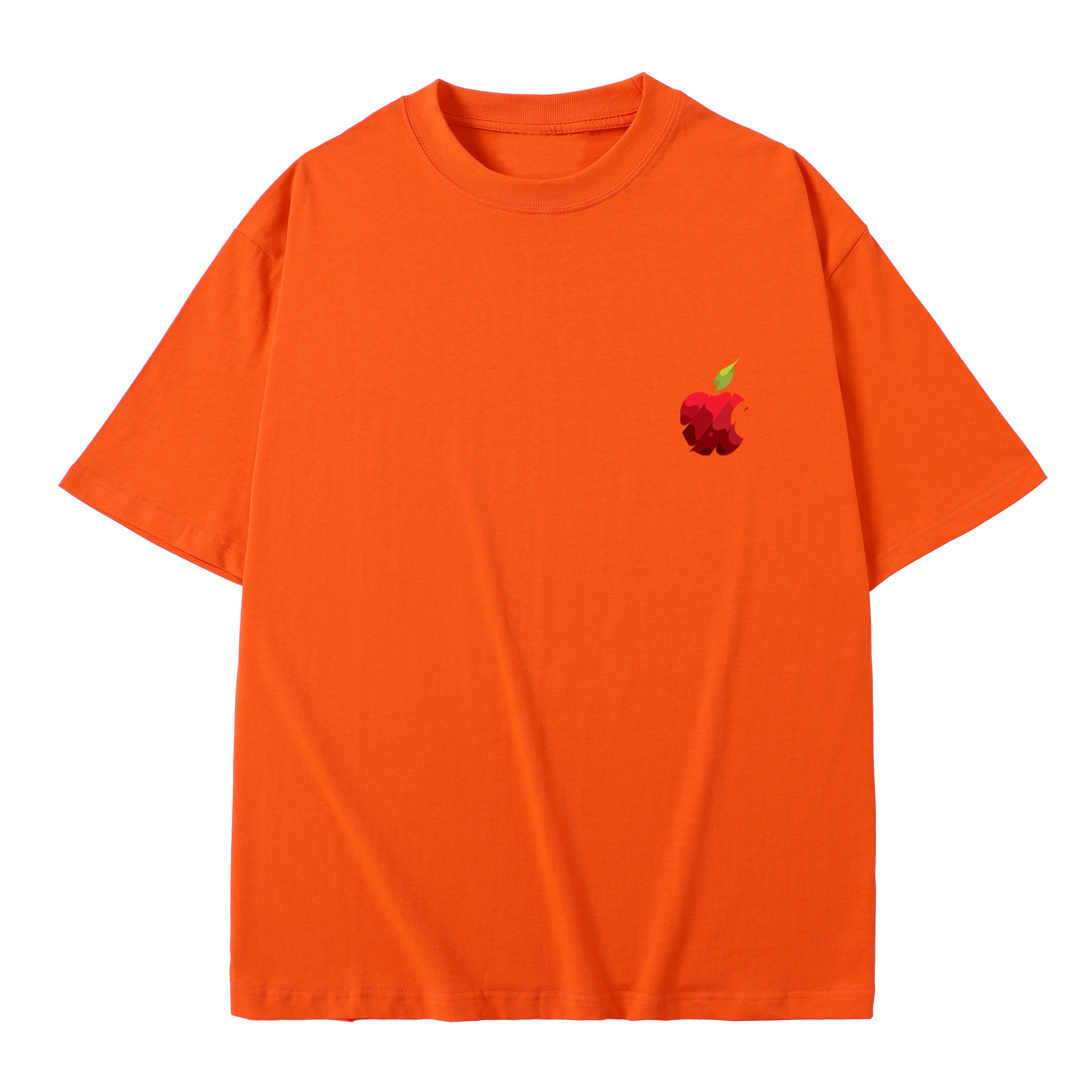 T-shirt men's top designer cotton T-shirt Apple color short sleeved clothing high-quality fashionable T-shirt