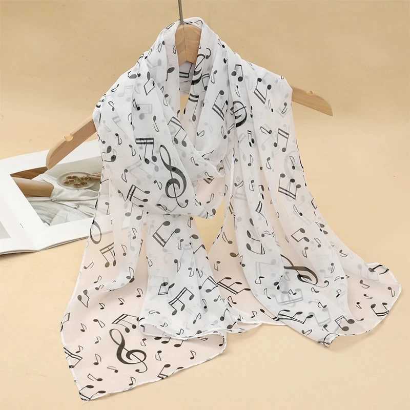 2024 New Print Chiffon Scarf Shawl Women Sunscreen Silk Scarf Turban Long Wrap Beach Travel Outdoor Accessories Trendy Headband W250602