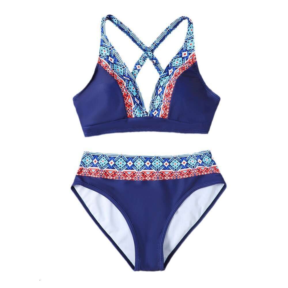 Luxury Swimwear Luxury Swimsuit Designer Bathing Suit Beach Wear 2025 New Style Color Gradient Stitch Bikini Set with Visible Stitching New Product Ne
