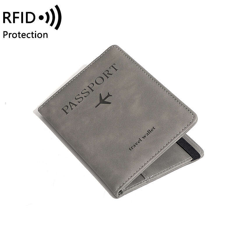 2025 New RFID Anti-Theft High-Quality Leather ID Holder for Men and Women Travel Business Multi-Function Card Wallet