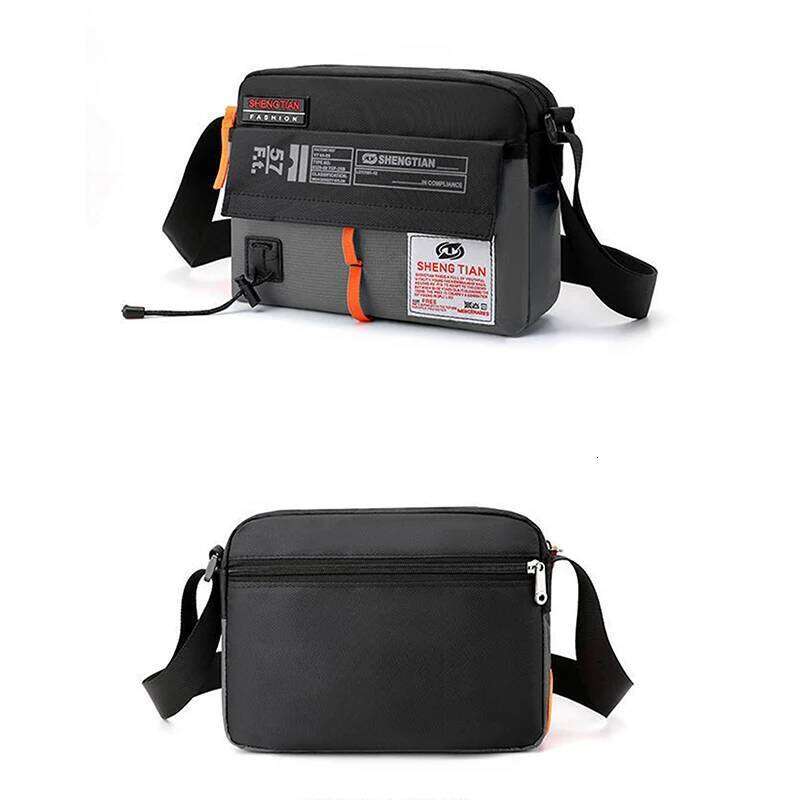 New Single Shoulder Outside The Casual Crossbody Fashion Hand Nylon Color Bag Trendy Mini Small Backpack