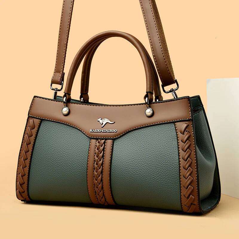 Designer Bag Leather Handbags Designer Retro Crossbody Bags For Women New Large Capacity Shoulder Messenger Bag Tote Bags