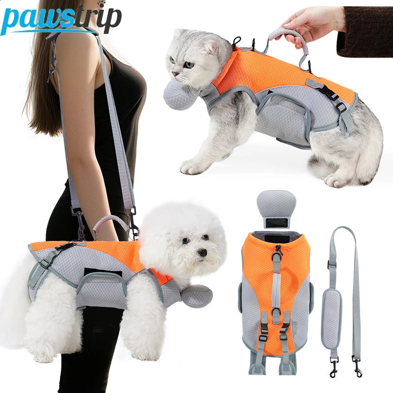Multifunctional Pet Bag for Cats Small Dogs Breathable Puppy Four-legged Shoulder Bag Portable Outdoor Walking Dog Bags 250526