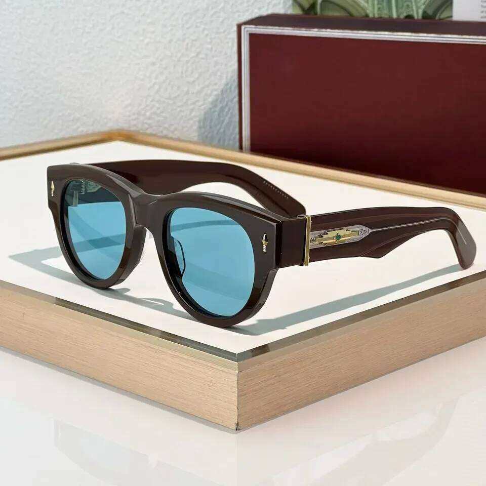 Fashion Sunglasses For Women And Men AROLLINGSUN Style Anti-Ultraviolet Retro Plate Full Frame Special Design Glasses Random Box