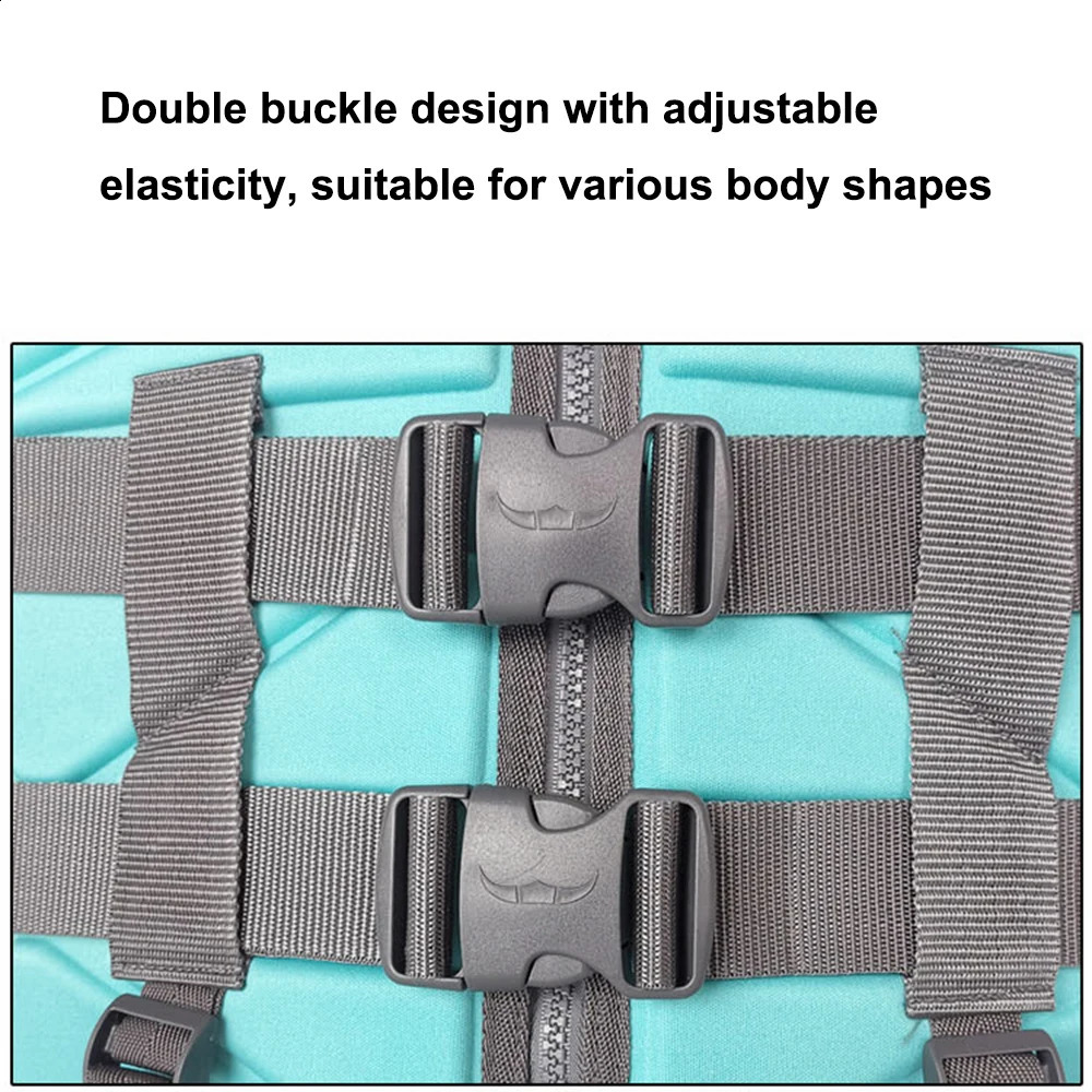 Life Jacket Adults Vest Lightweight Safety Buckle Swimming Boating Skiing Driving Fishing Vest Survival Suit for Surfing 250530