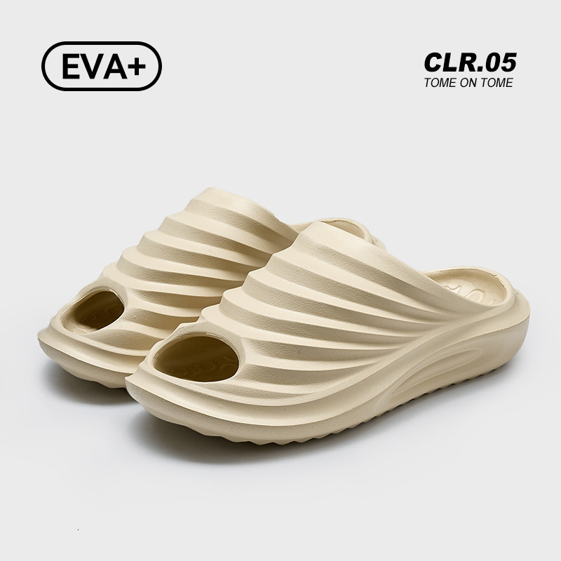 designer Men's Outdoor Slippers EVA Summer Beach Non-Slip Home Slippers Winter Indoor Bathroom Shower Slippers