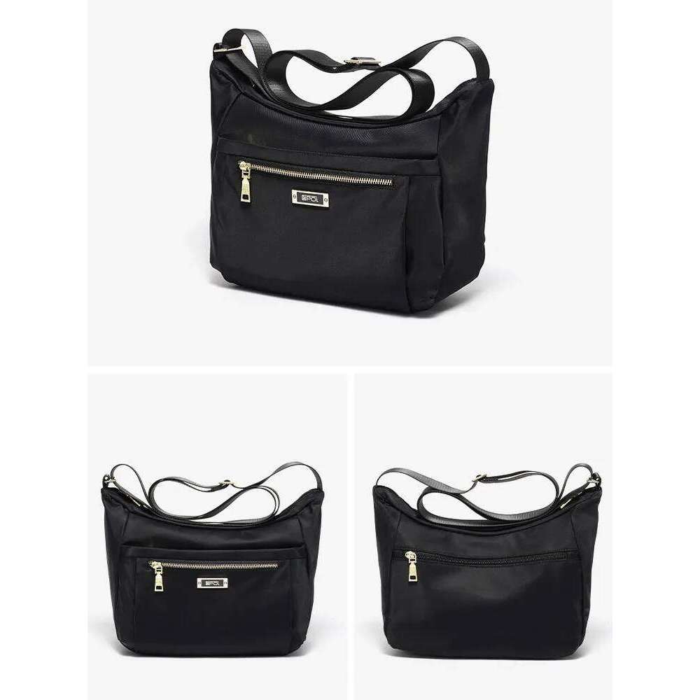 Epol Nylon Waterproof Canvas Shoulder Bag Women Casual Fashion Oxford Crossbody High Quality Multiple Pockets Bags 6006-18