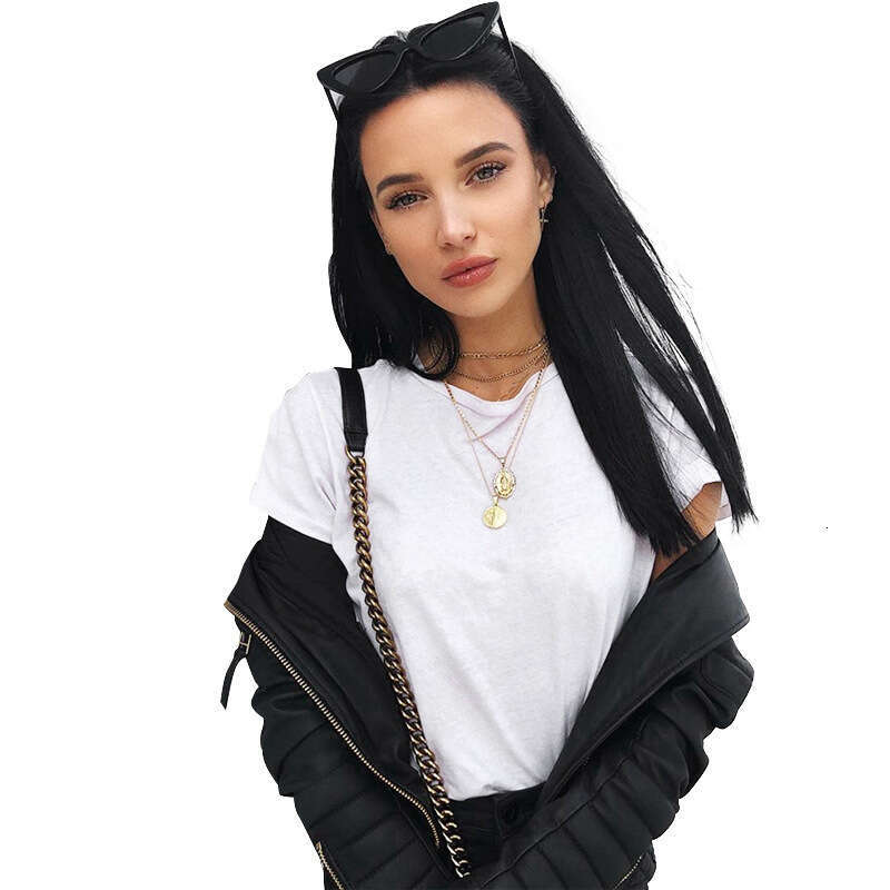 Fashion New Women's Clothing Summer Solid Color Breathable Versatile Short Sleeve Crop Top T-Shirt B5