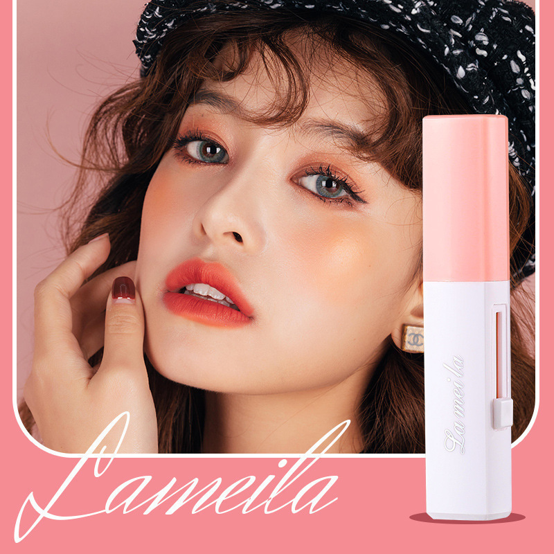 LAMEILA Two-tone Eyeshadow Stick Highlighter Stick Contour Shadow Beginner