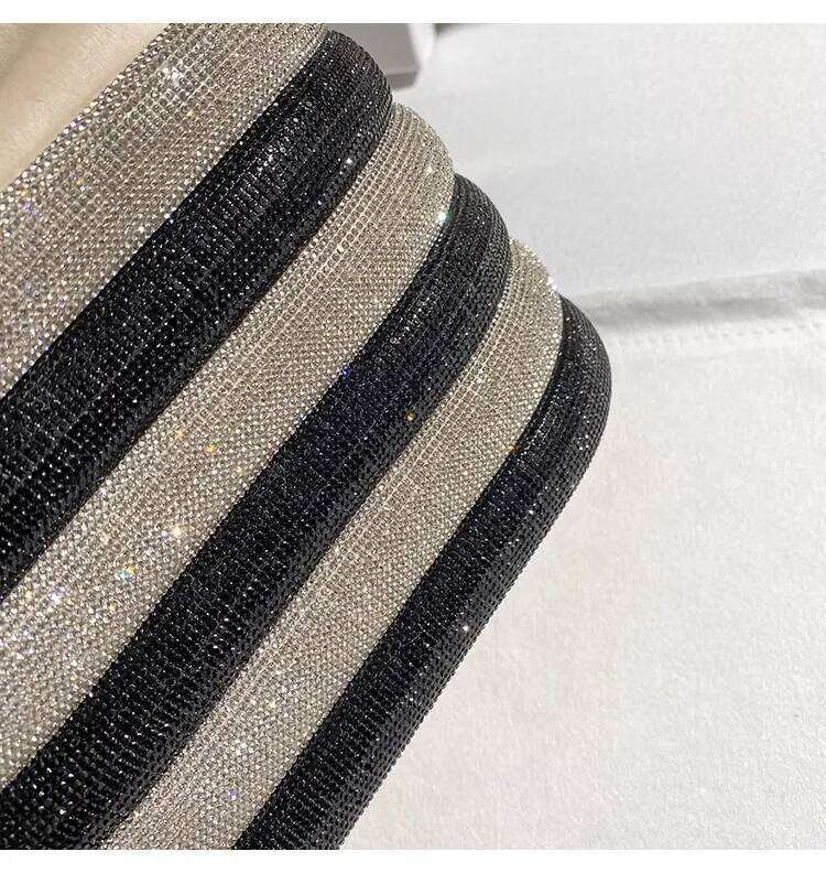 Designer Metal Glitter Women Handbag Bling Shiny Dia Evening Pearl Beaded Shoulder Bag Wedding Party Clutch Purse