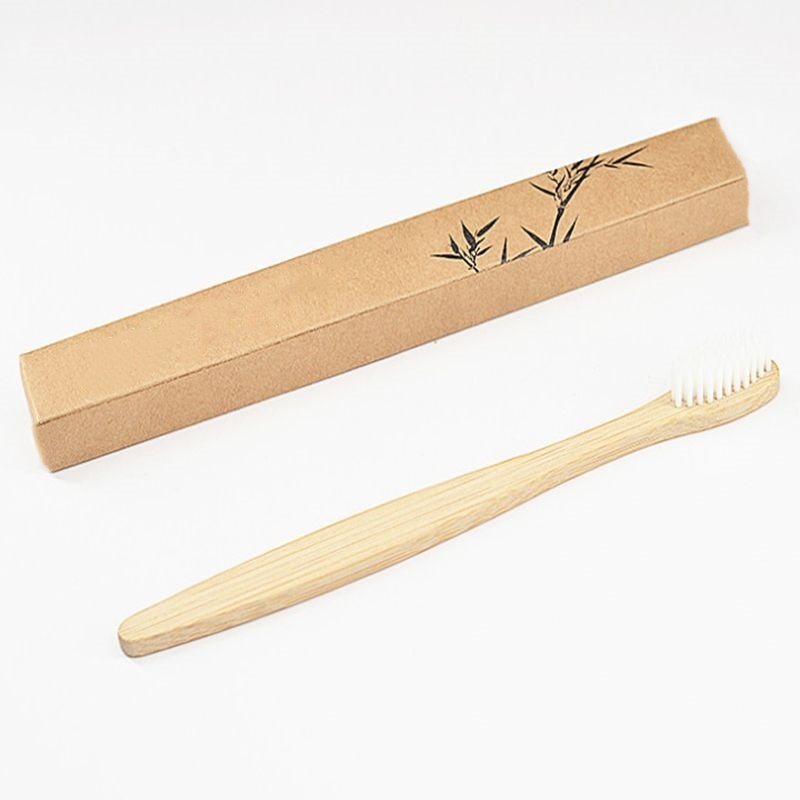 Bamboo Toothbrush Environmentally Soft Nylon Toothbrushes