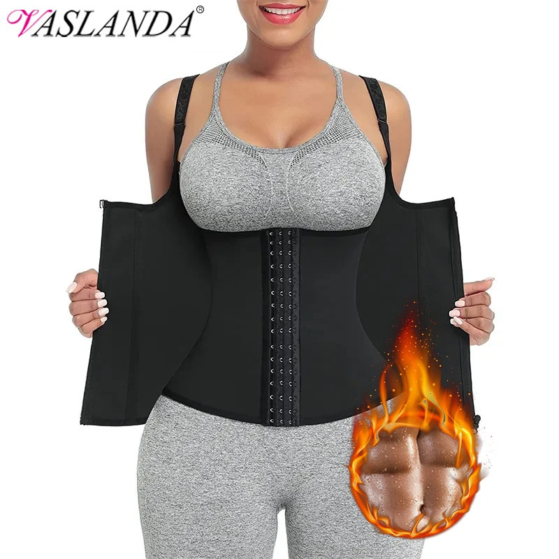 Sweat Waist Trainer Vest Slimming Corset for Weight Loss Body Shaper Sauna Suit Compression Shirt Belly Girdle Tops Shapewear 250528