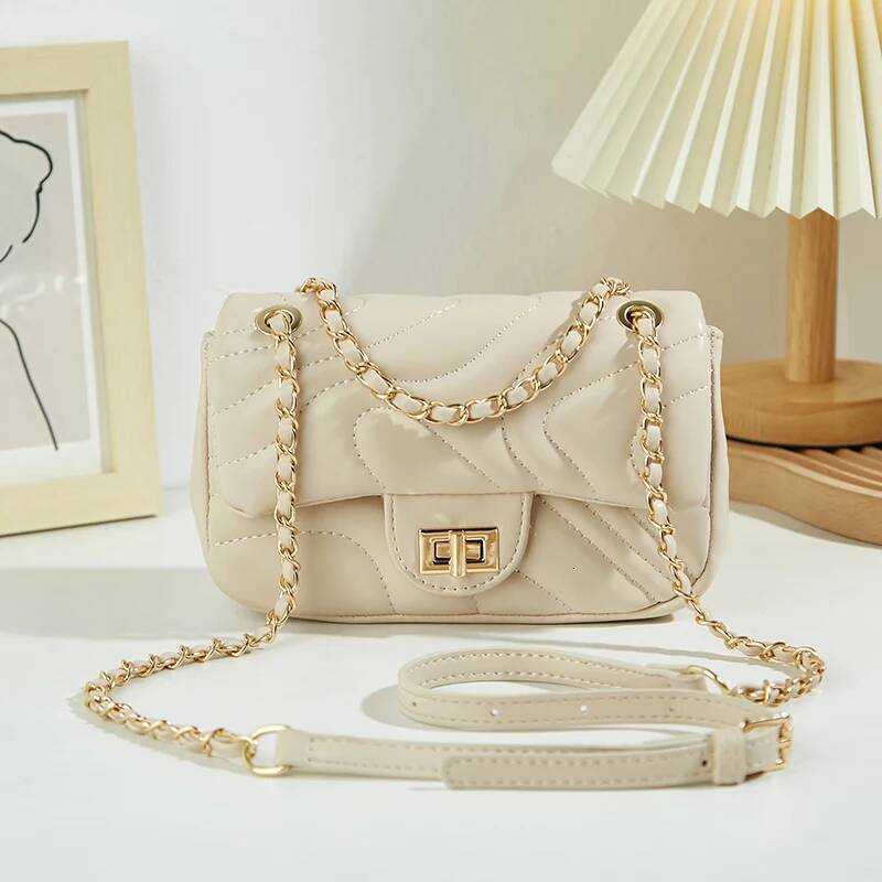 2025 new women's bag with high-end fashion square bag designer women's fashion chain shoulder bag casual simple crossbody bag 3