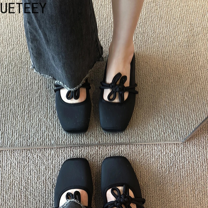 Ethnic Style Women Loafer Shoes Fashion Shallow Slip On Shoes Spring Autumn Party Shoes 250528