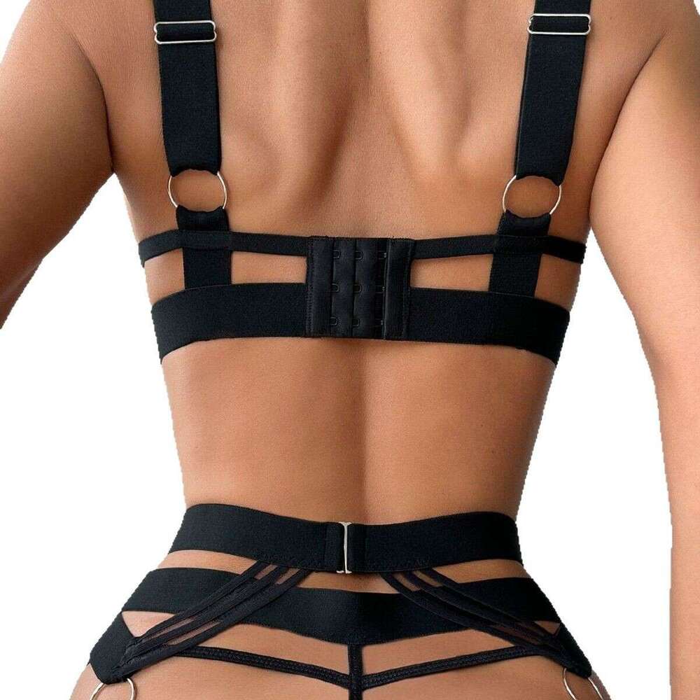 Spell Lingerie Porn Suits INS Christmas Hollow Out Neck Ring Sexy Lingerie Sexy Lingerie