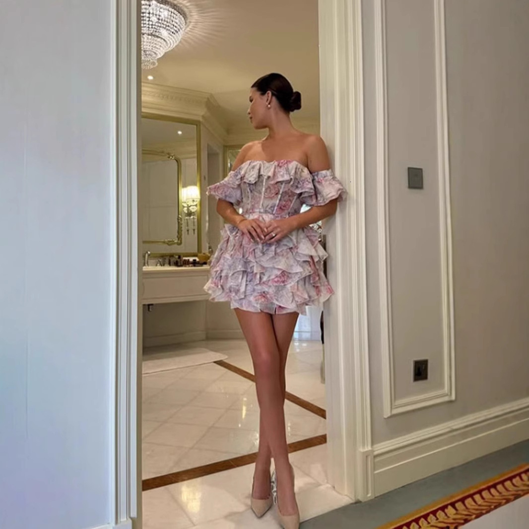 women's wear 2025 Women's Fashion Elegant Fashionable Off-Shoulder Sleeveless Dress