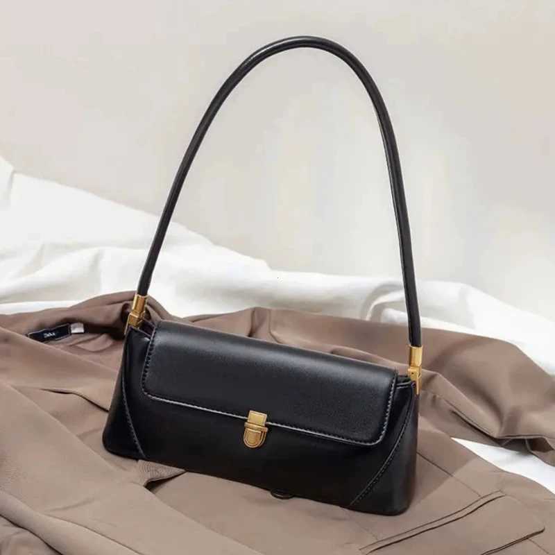 Fashion Solid Color Underarm Bags PU Leather Shoulder Bags for Women Design Luxury Small Handbag Female Subaxillary Clutches Y250603