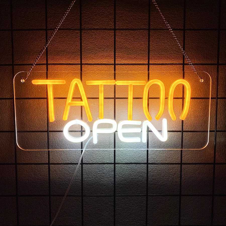 Neon With Tattoo Theme Business Of Tattoo Studio USB Powered Used For Bedroom Club Decor Gift For Tattoo Lovers. XJ250602