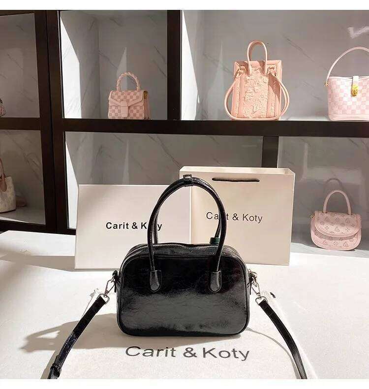 High Quality Fashion Bow Knot Pillow Women Handbag Textured Leather Shoulder Messenger Lady Purse Female Casual Bag