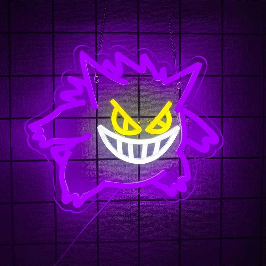 Neon Devil Theme Sign LED Light Used for Bedroom Bar Club Game Room Man Cave Art Wall Decor USB Powered XJ250602